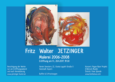 „Kunst im Seestern“ Malerei von Fritz Walter JETZINGER